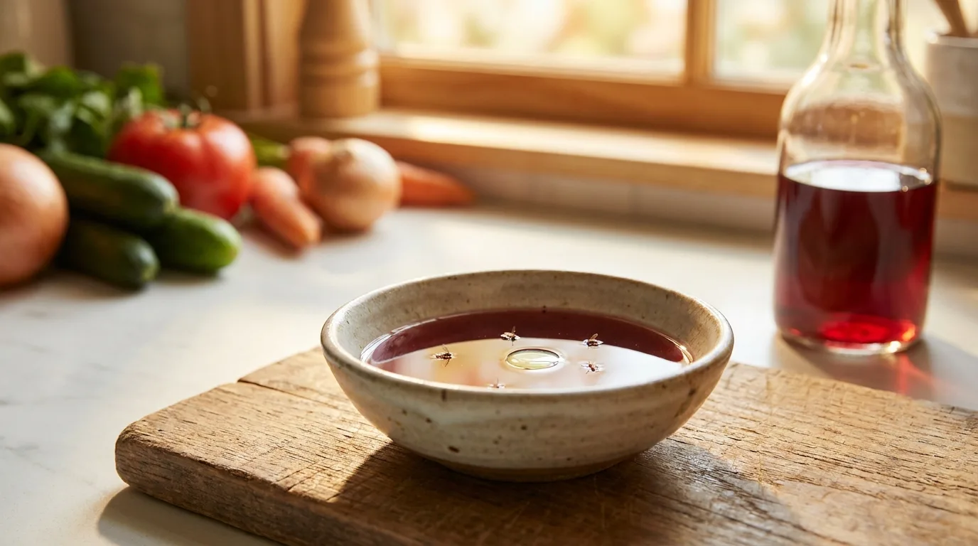 Can You Use Red Wine Vinegar To Trap Gnats? — the short answer, with the data behind it