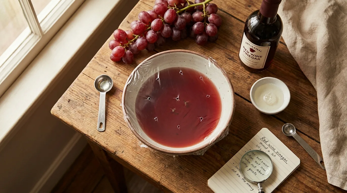 Can You Use Red Wine Vinegar To Trap Gnats?, broken down step by step