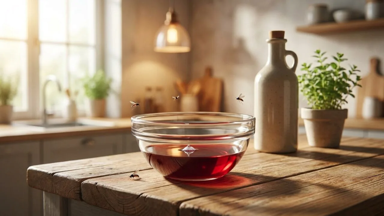 Can You Use Red Wine Vinegar To Trap Gnats