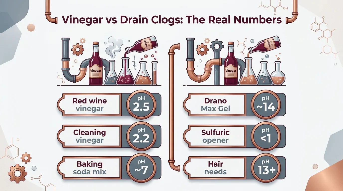 Vinegar vs Drain Clogs: The Real Numbers — key facts at a glance