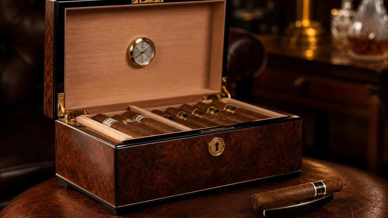 Case Elegance Cigar Humidor
