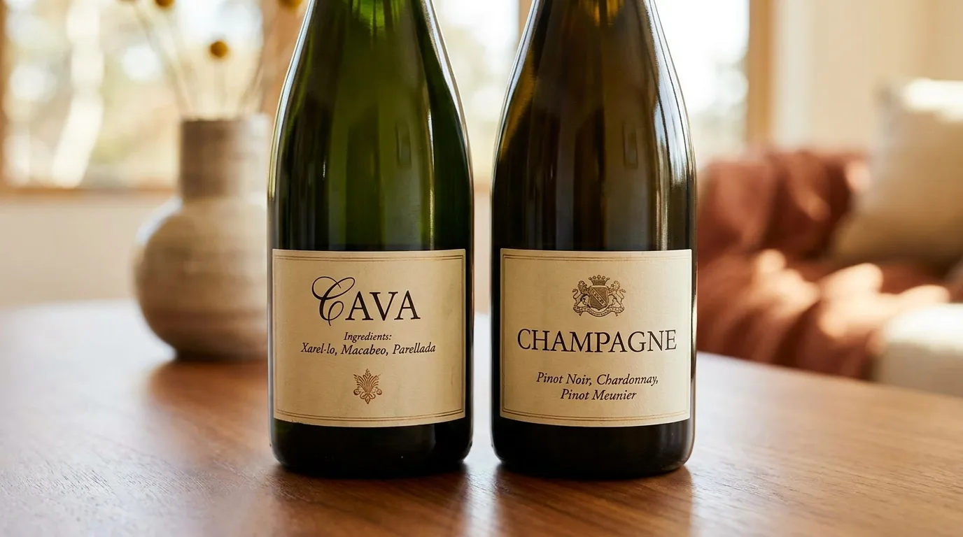 Cava Vs Champagne — explained with facts and figures in this guide