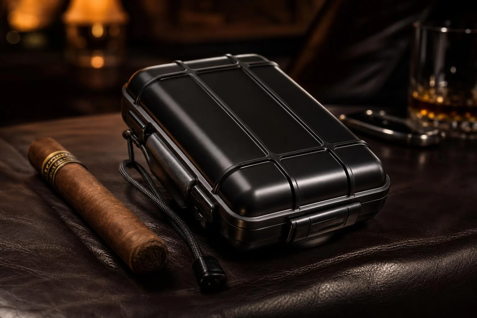 Cigar Caddy 3240 Cigar Humidor Review 2026 2 Close-up of the Cigar Caddy 3240 build quality, materials and finish during our review
