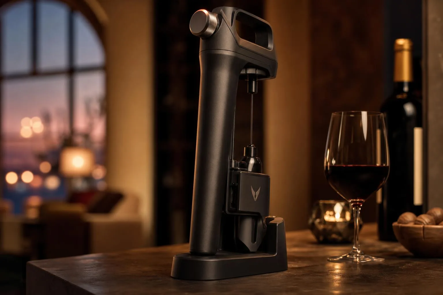 Close-up of the Coravin Model Eleven build quality, materials and finish during our review