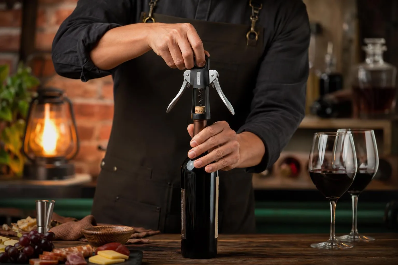 The Cuisinart CWO-50 shown in everyday use at home, as tested by FlightWineBar