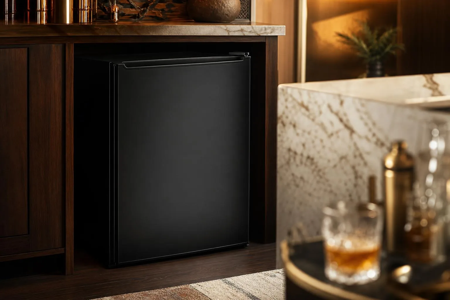 Danby DCR044A2BDD-3 Mini Fridge Review 2026 2 Close-up of the Danby DCR044A2BDD-3 build quality, materials and finish during our review