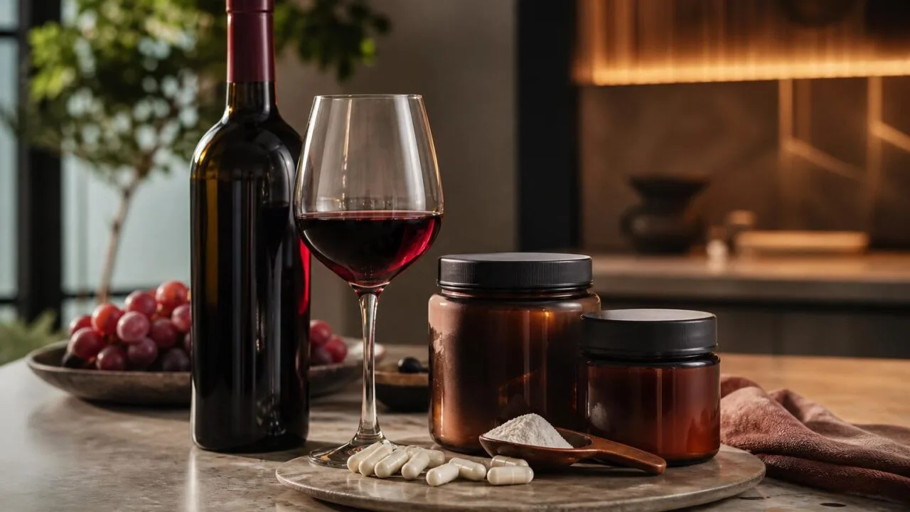 Do Collagen Supplements And Red Wine Collide