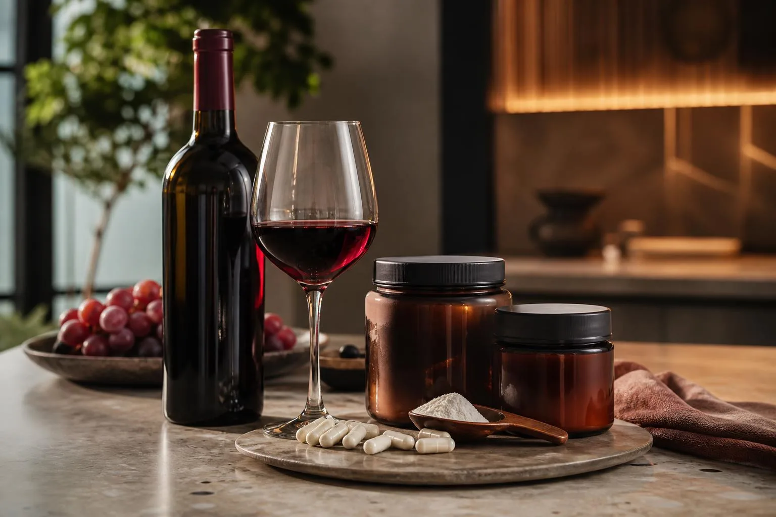 Do Collagen Supplements And Red Wine Collide