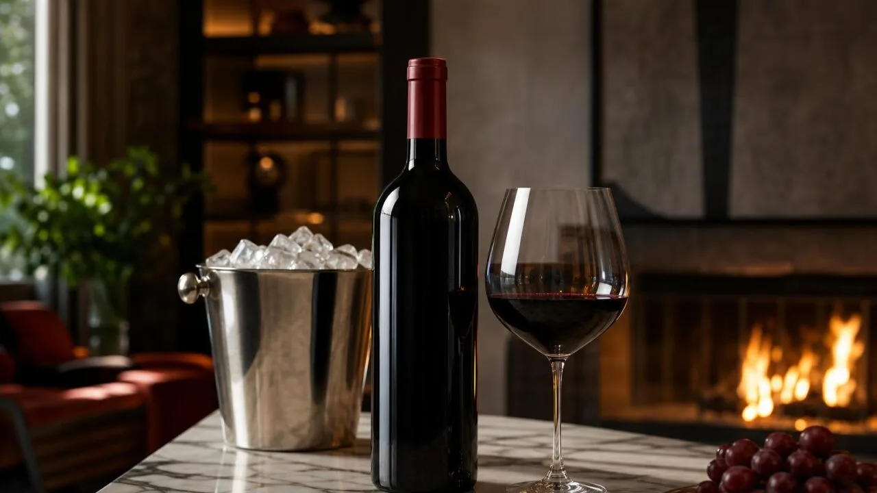 Shiraz red wine