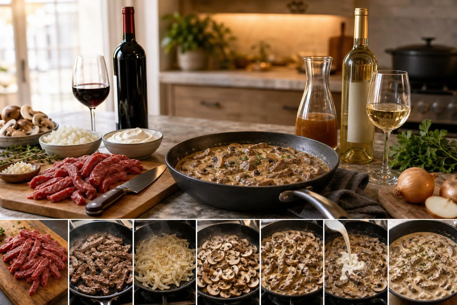 Do You Use White Or Red Wine In Beef Stroganoff? — explained with facts and figures in this guide