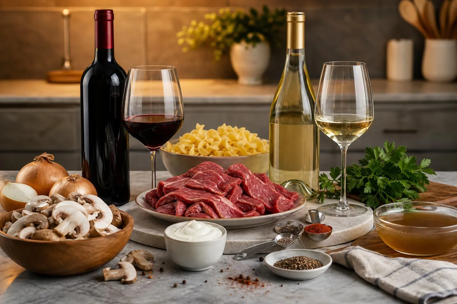 Do You Use White Or Red Wine In Beef Stroganoff? — explained with facts and figures in this guide