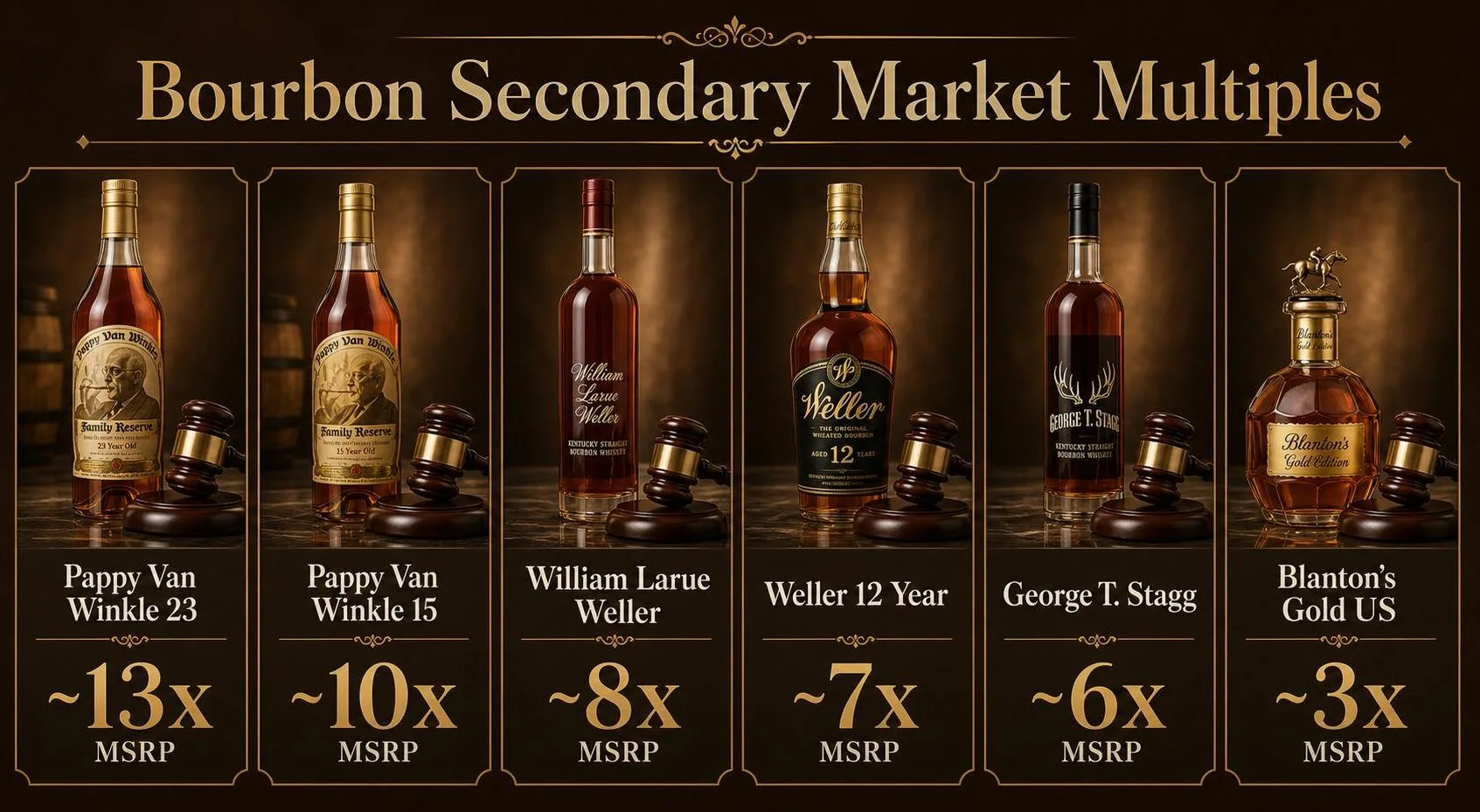 Bourbon Secondary Market Multiples — key facts at a glance