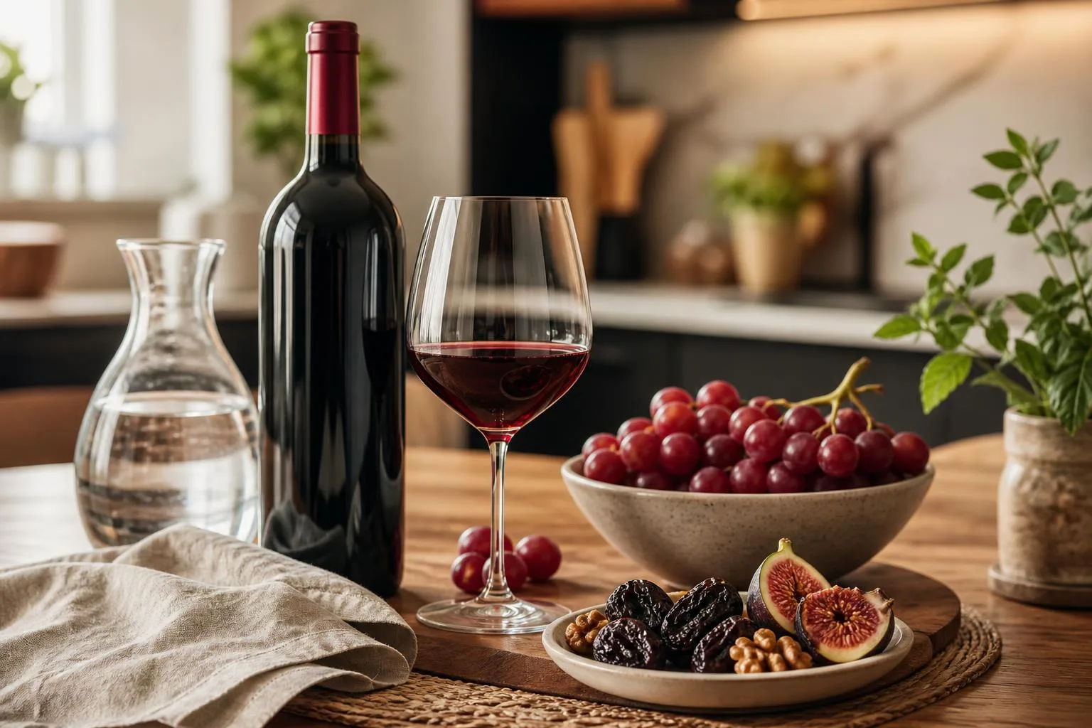 does drinking red wine help with constipation?