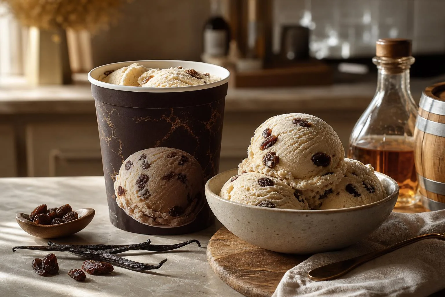 Does Haagen Dazs Rum Raisin Have Alcohol