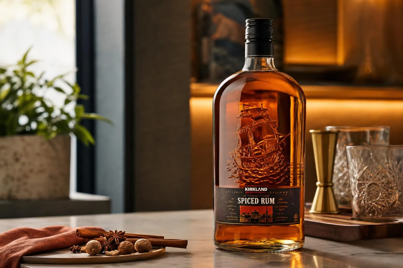 Does Kirkland Spiced Rum Have Carbs