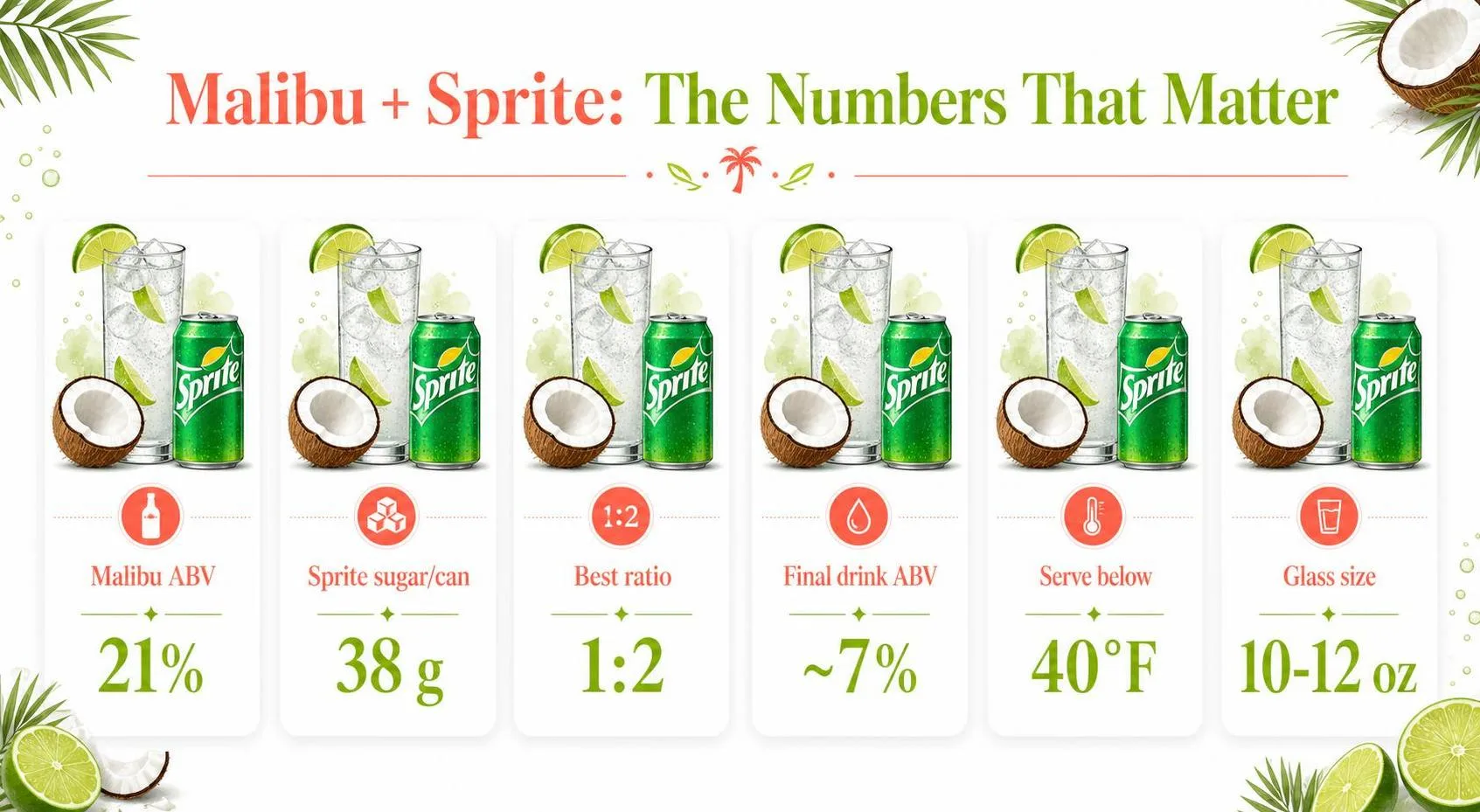 Malibu + Sprite: The Numbers That Matter — key facts at a glance