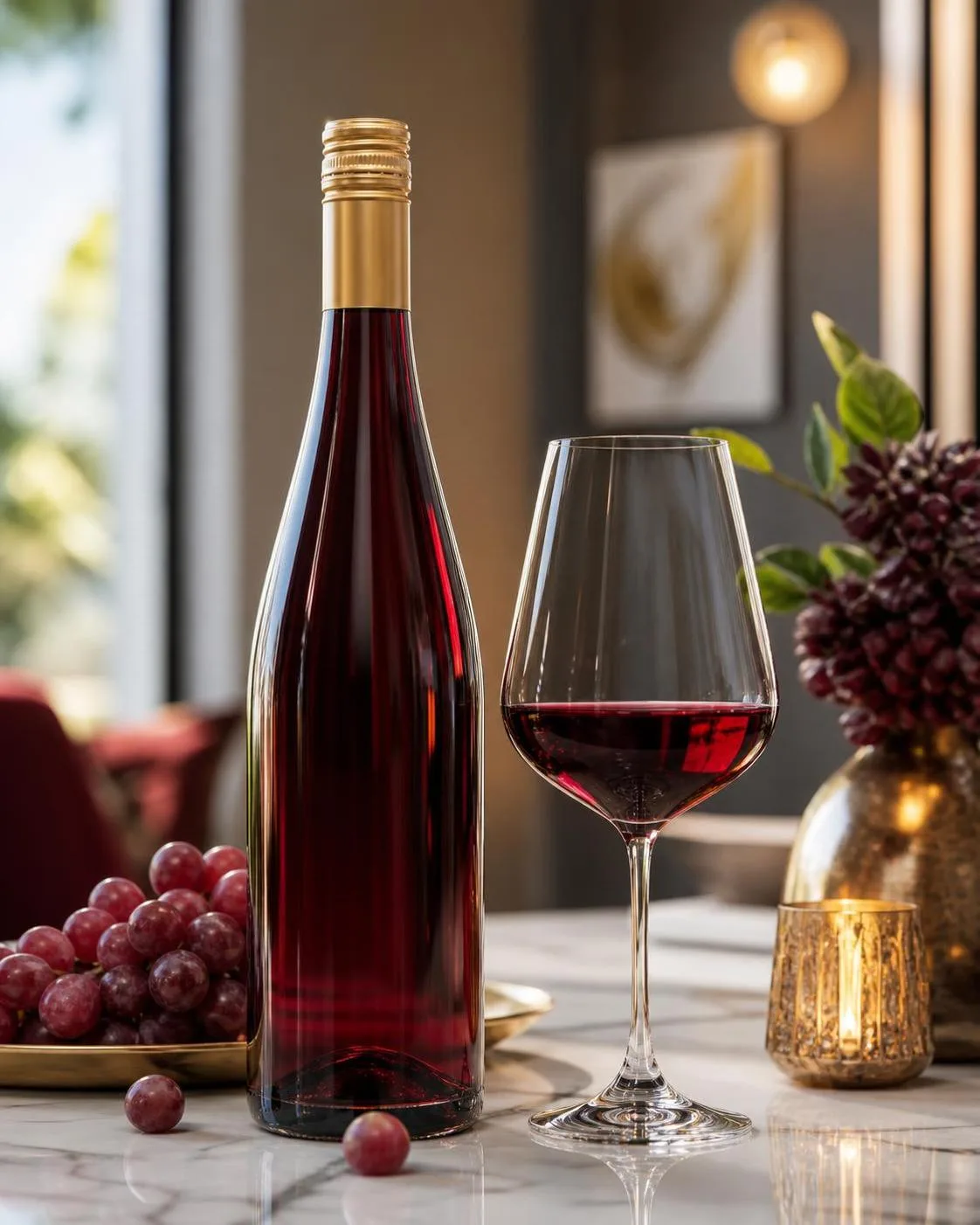 Red Moscato Wine