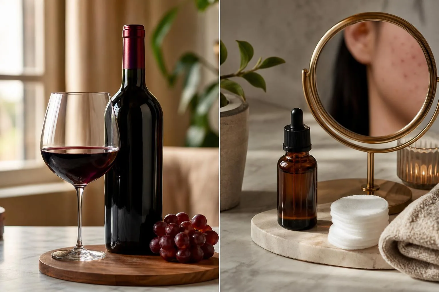Does Red Wine Cause Acne? — explained with facts and figures in this guide