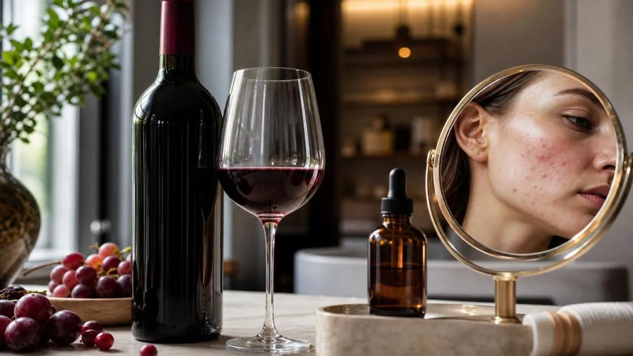 Does Red Wine Cause Acne