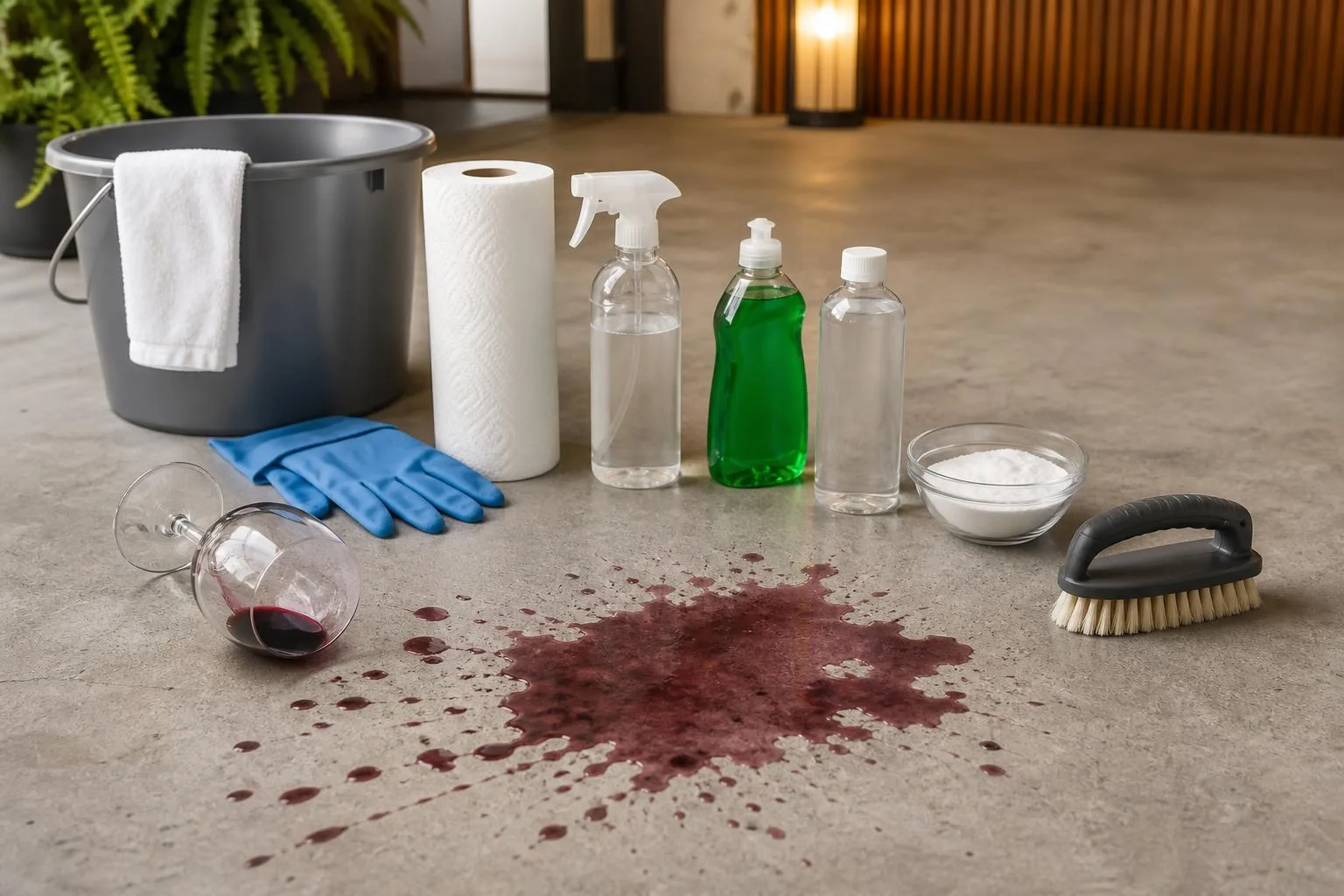 Does Red Wine Stain Concrete? — explained with facts and figures in this guide