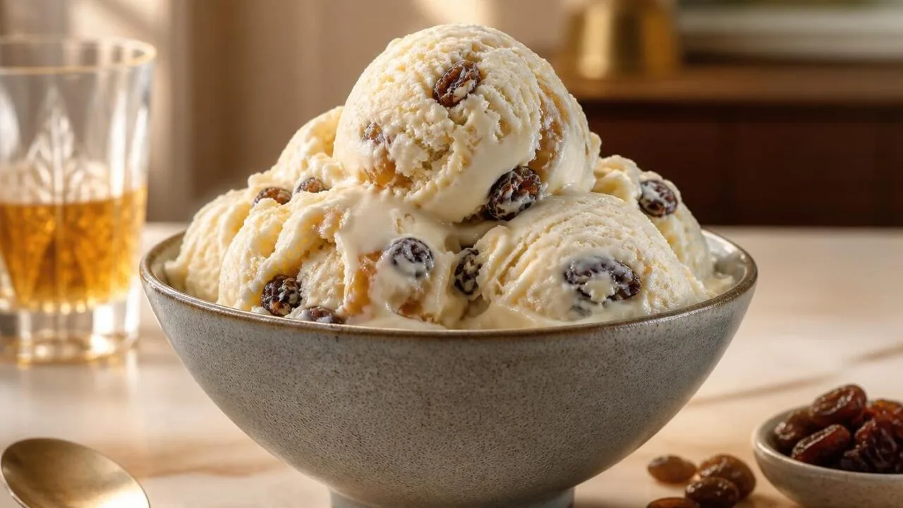 Does Rum And Raisin Ice Cream Have Alcohol