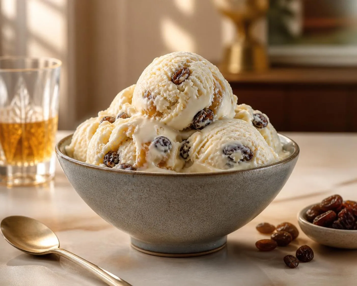 Does Rum And Raisin Ice Cream Have Alcohol