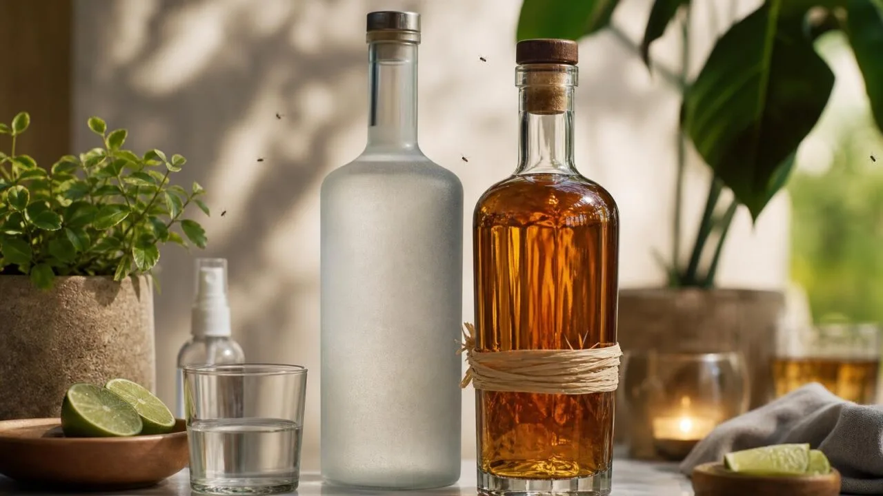 Does Vodka Or Rum Keep Gnats Away