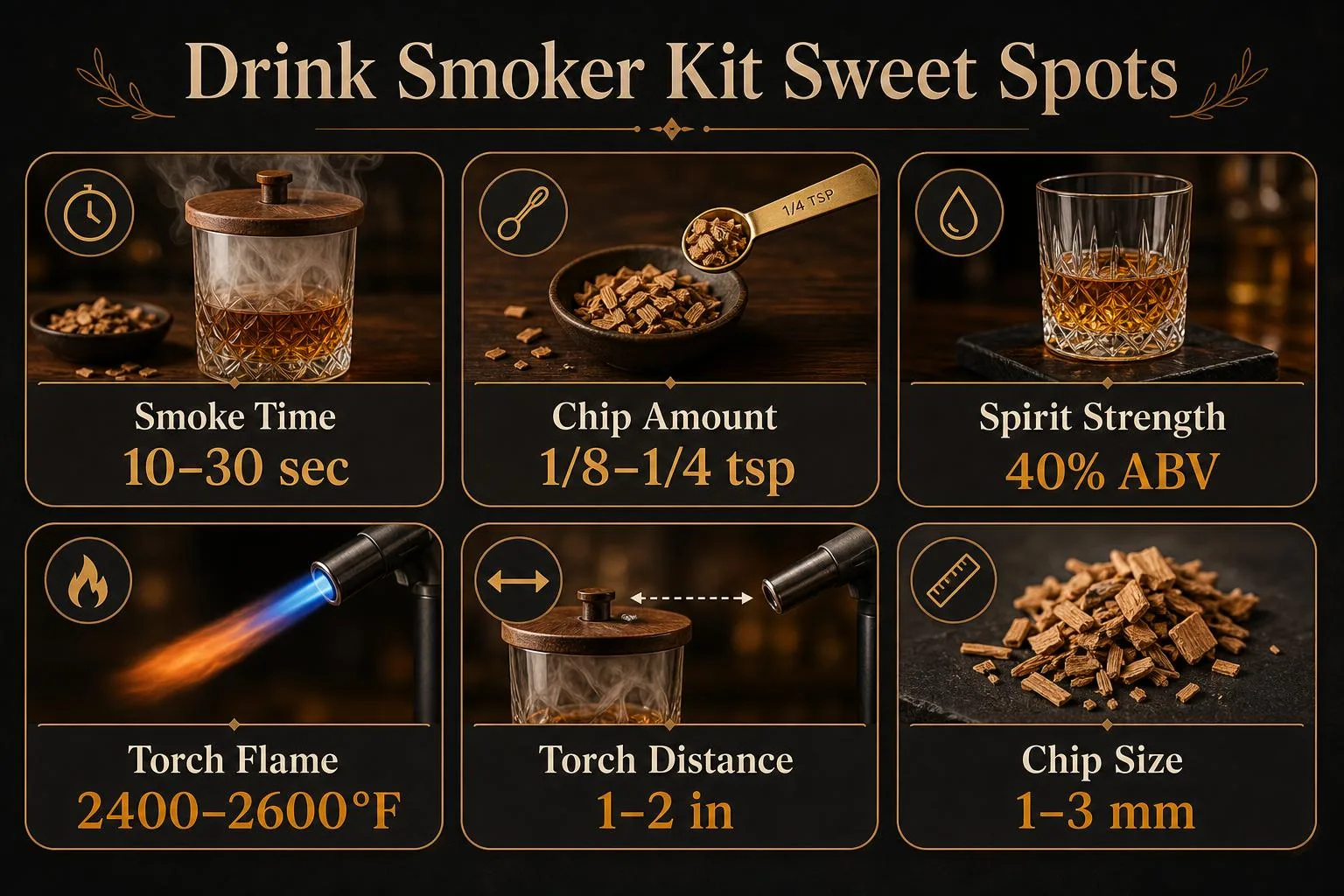Drink Smoker Kit - What You Need to Know? 1 Drink Smoker Kit Sweet Spots — key facts at a glance