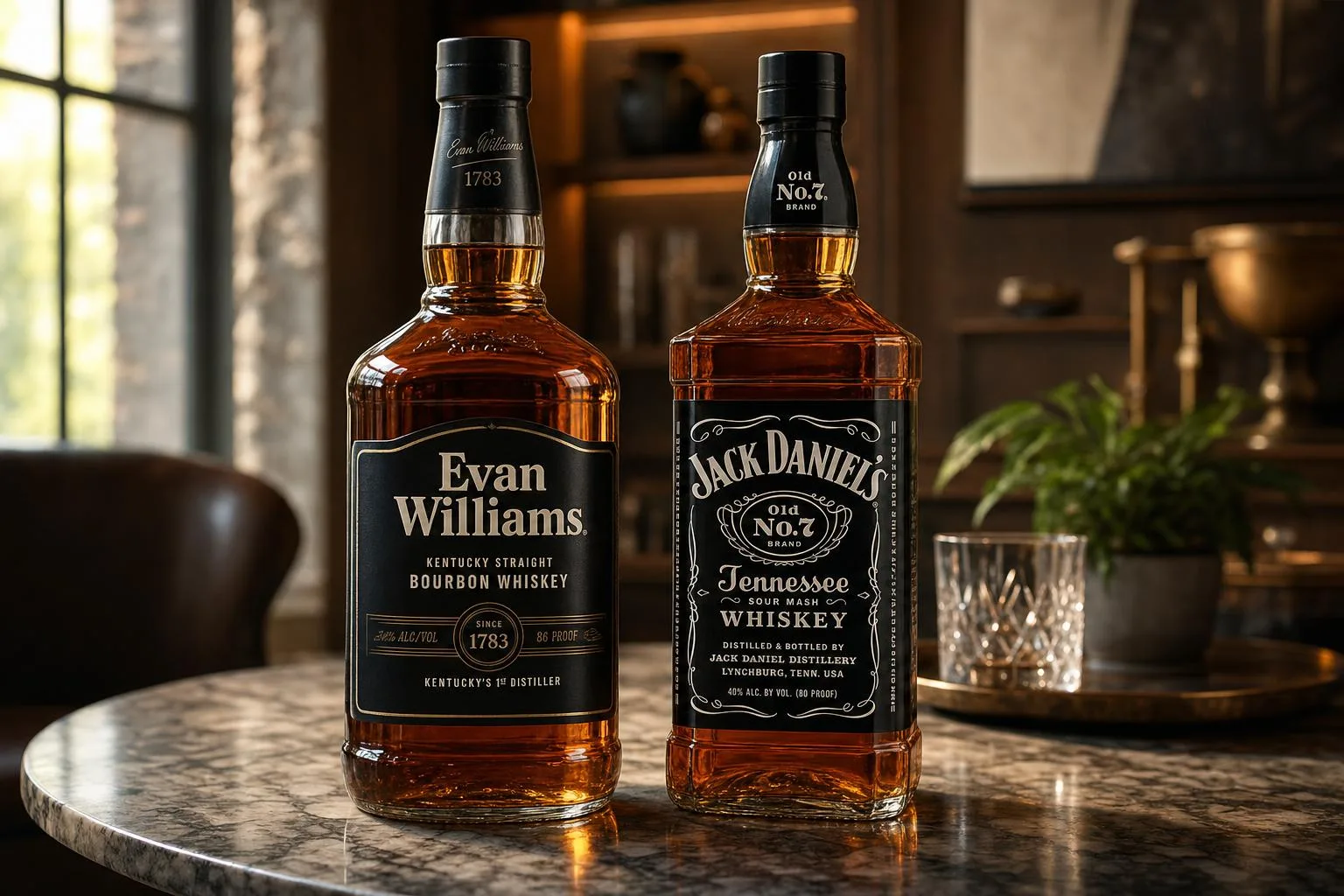 Evan Williams Vs Jack Daniels: Which is Best? — explained with facts and figures in this guide