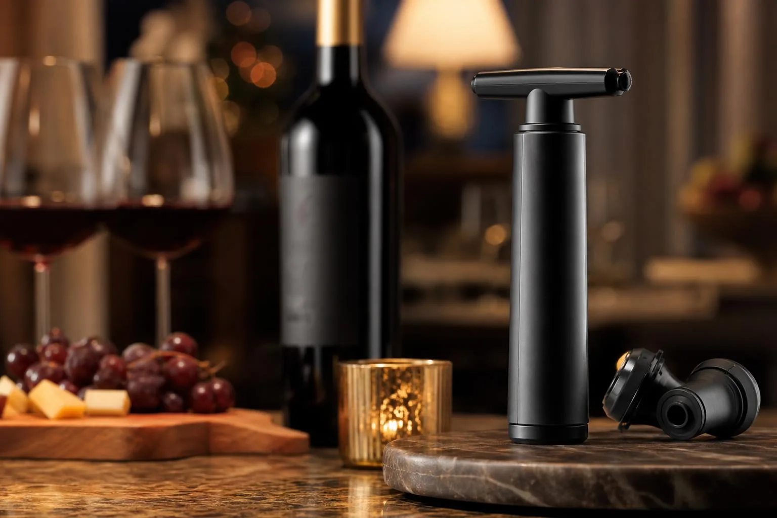 EZBASICS Wine Saver Vacuum Pump