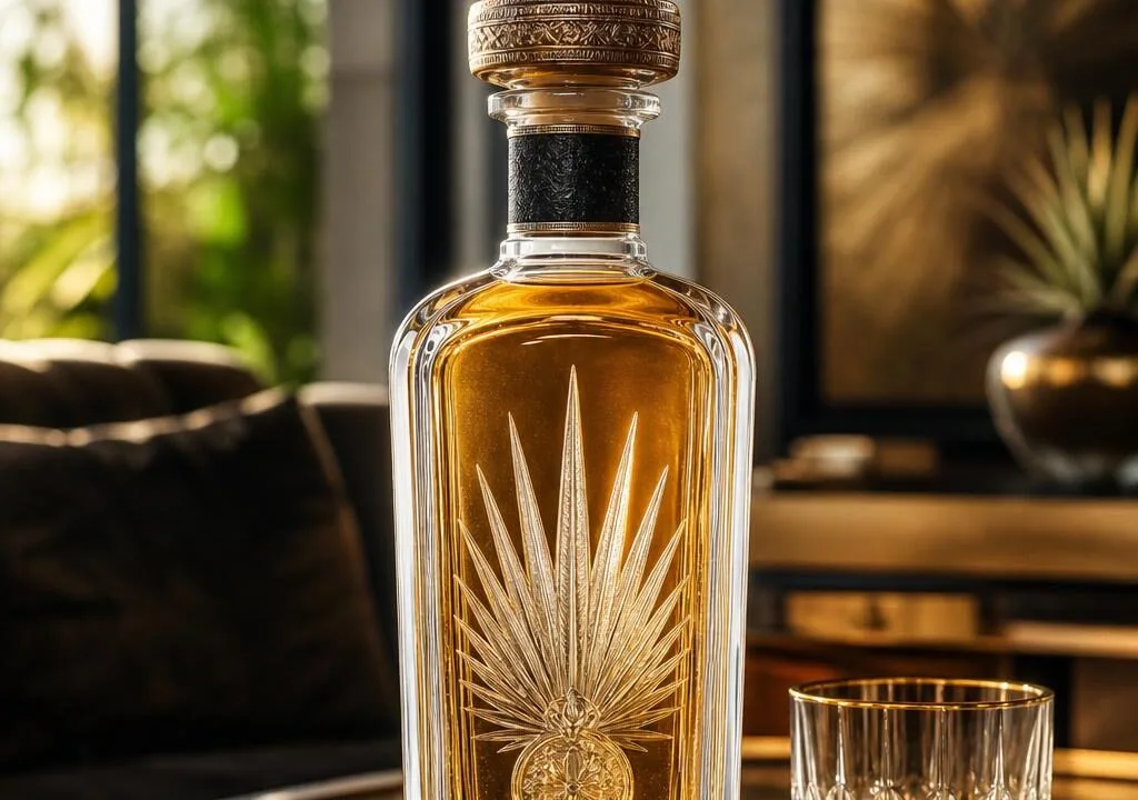 Fancy Tequila Bottle