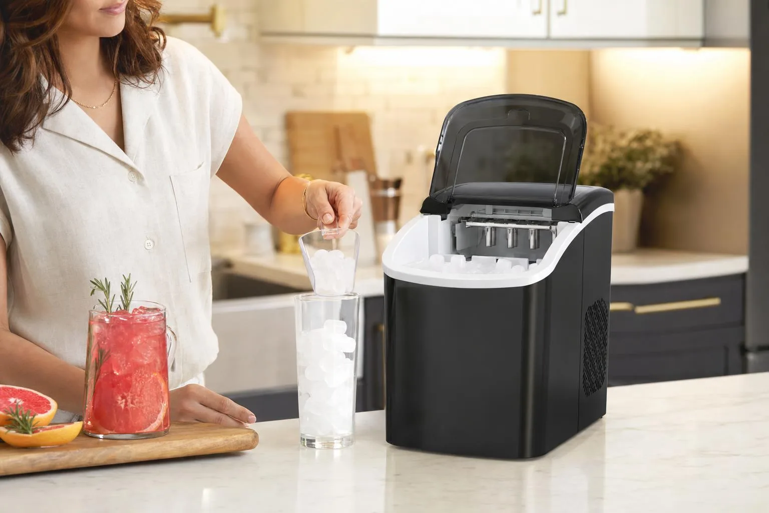 Frigidaire EFIC101-Black Ice Maker Review 2026 3 The Frigidaire EFIC101-Black shown in everyday use at home, as tested by FlightWineBar