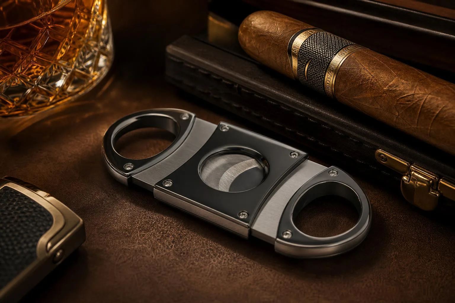 Galiner Cigar Cutter Review 2026 2 Close-up of the Galiner Cigar Cutter build quality, materials and finish during our review