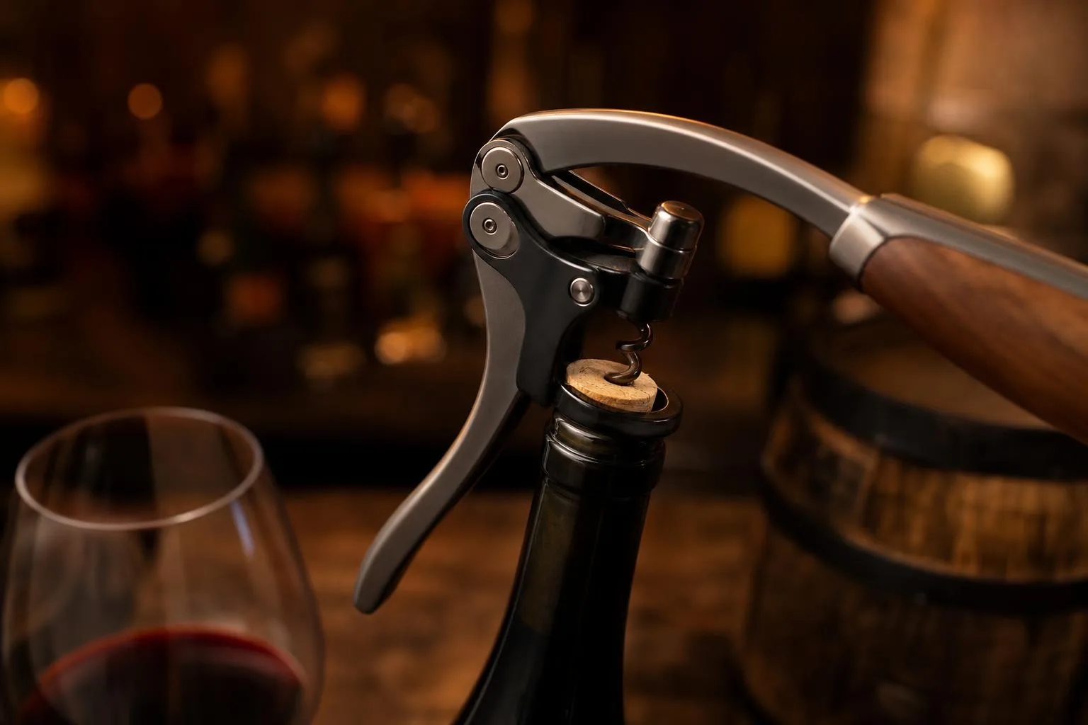 HiCoup Wine Corkscrew All-In-One Review 2026 2 Close-up of the HiCoup Wine Corkscrew build quality, materials and finish during our review