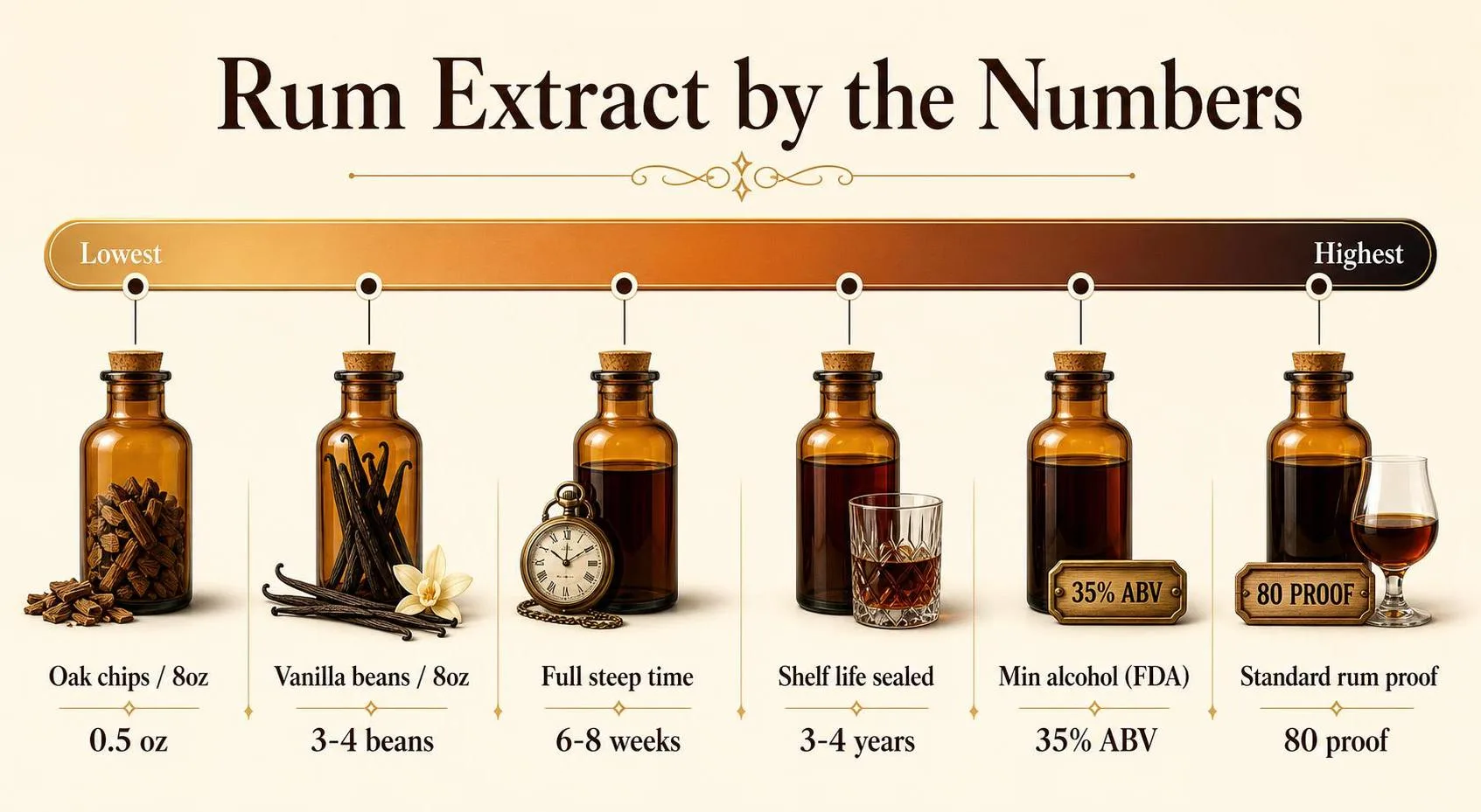Rum Extract by the Numbers — key facts at a glance