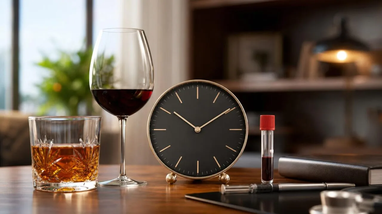 how long can alcohol stay in your blood system