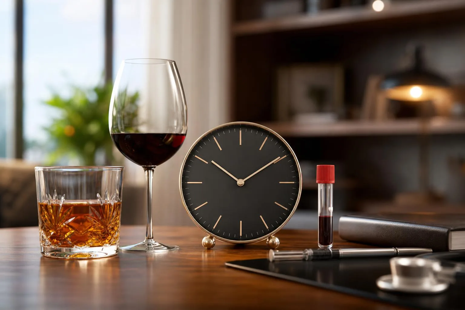how long can alcohol stay in your blood system