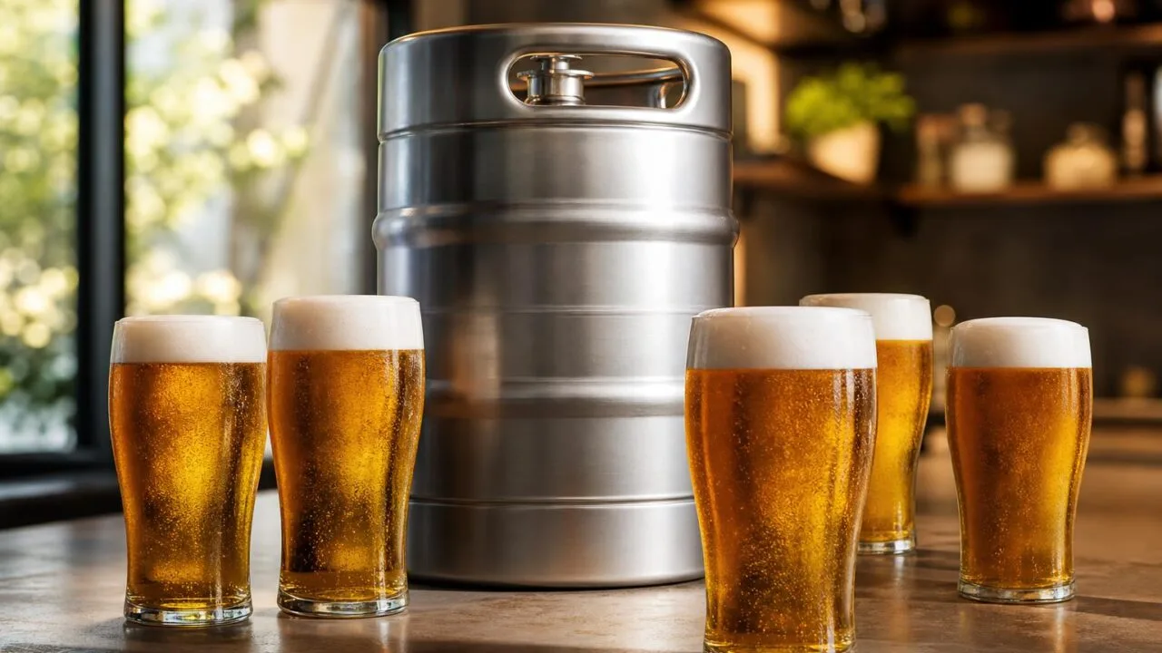 How Many 16 Oz Beers In A Keg
