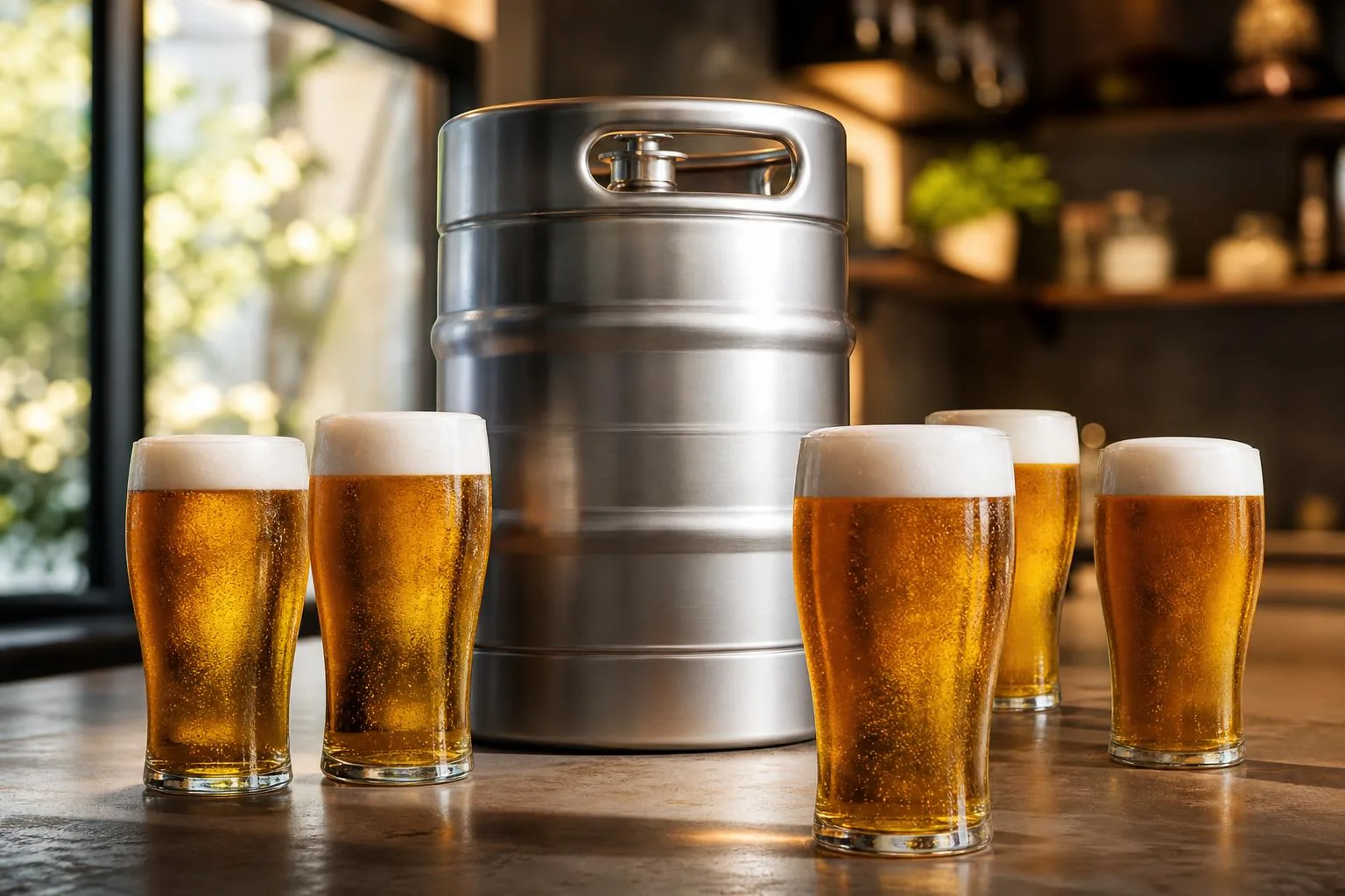 How Many 16 Oz Beers In A Keg