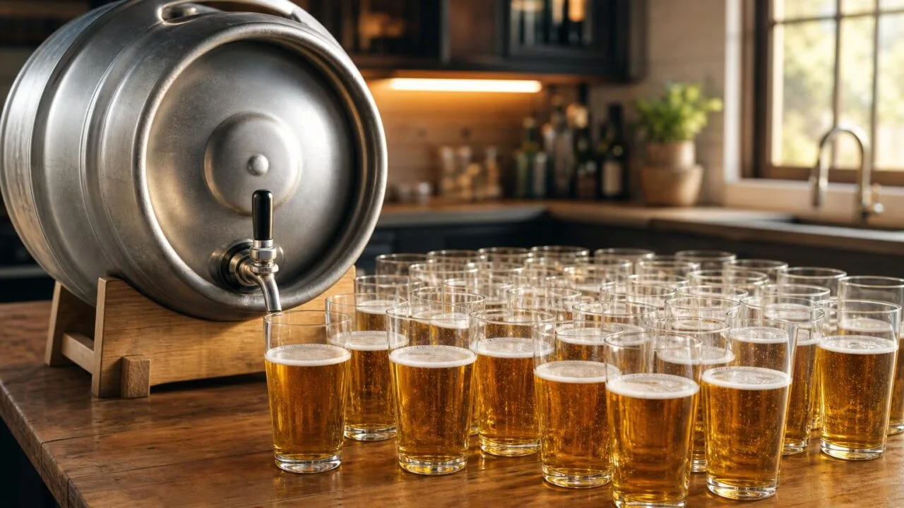 How Many Beers In A Half Barrel