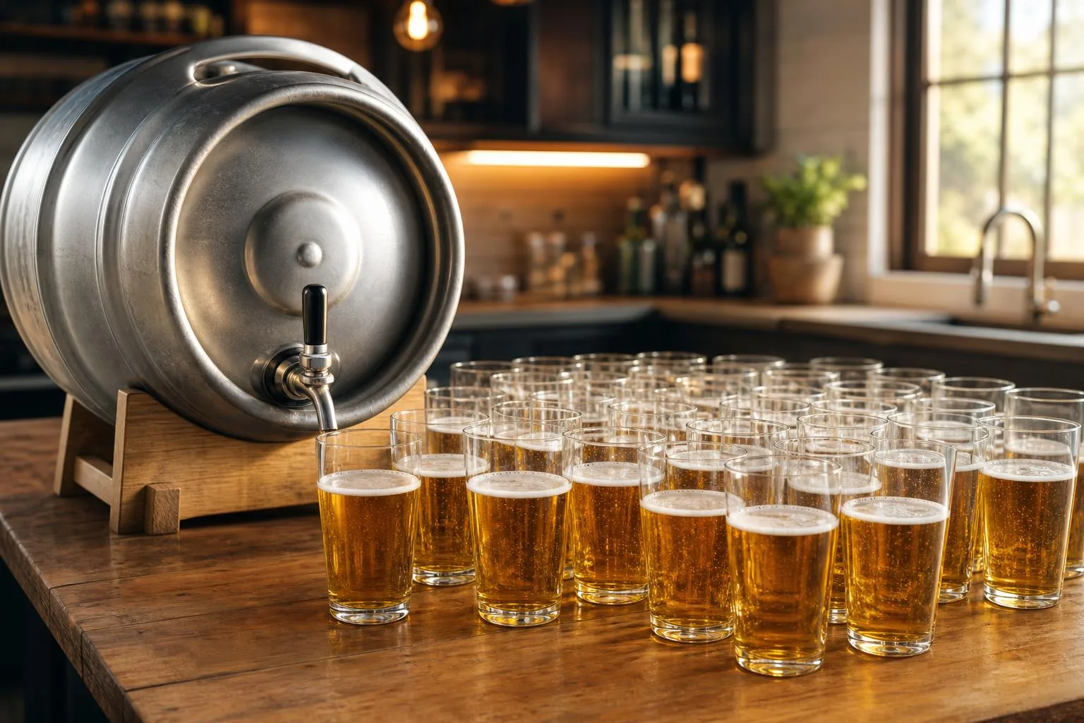 How Many Beers In A Half Barrel