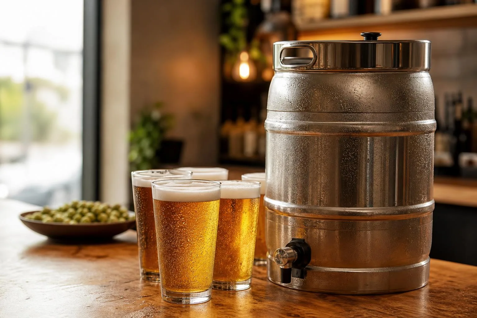 How Many Beers In A Quarter Barrel