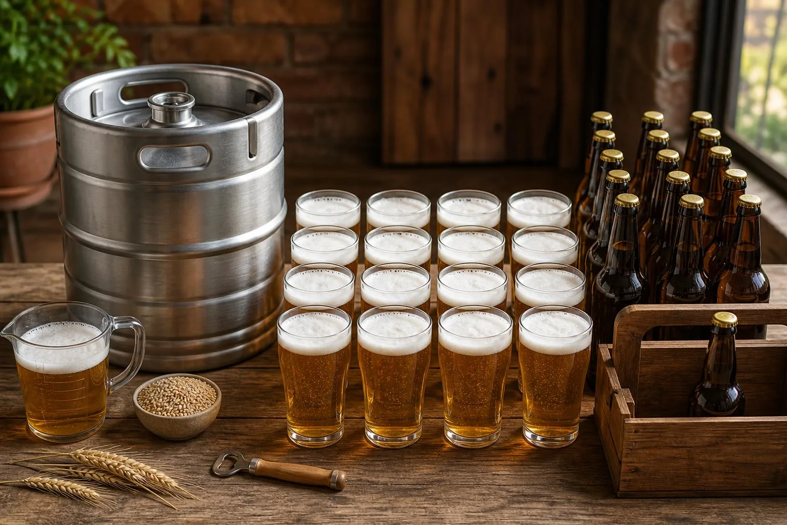 How Many Beers In A Quarter Keg? The Complete, Experience-Based Guide 6 How Many Beers In A Quarter Keg? — explained with facts and figures in this guide