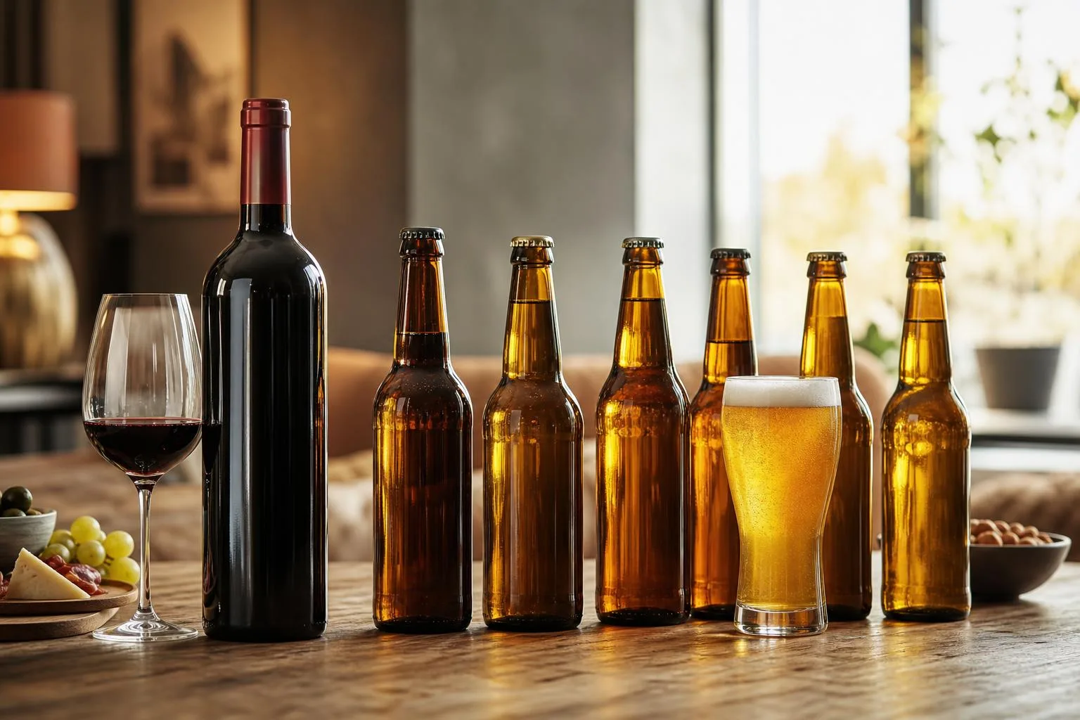 How Many Beers Is A Bottle Of Wine