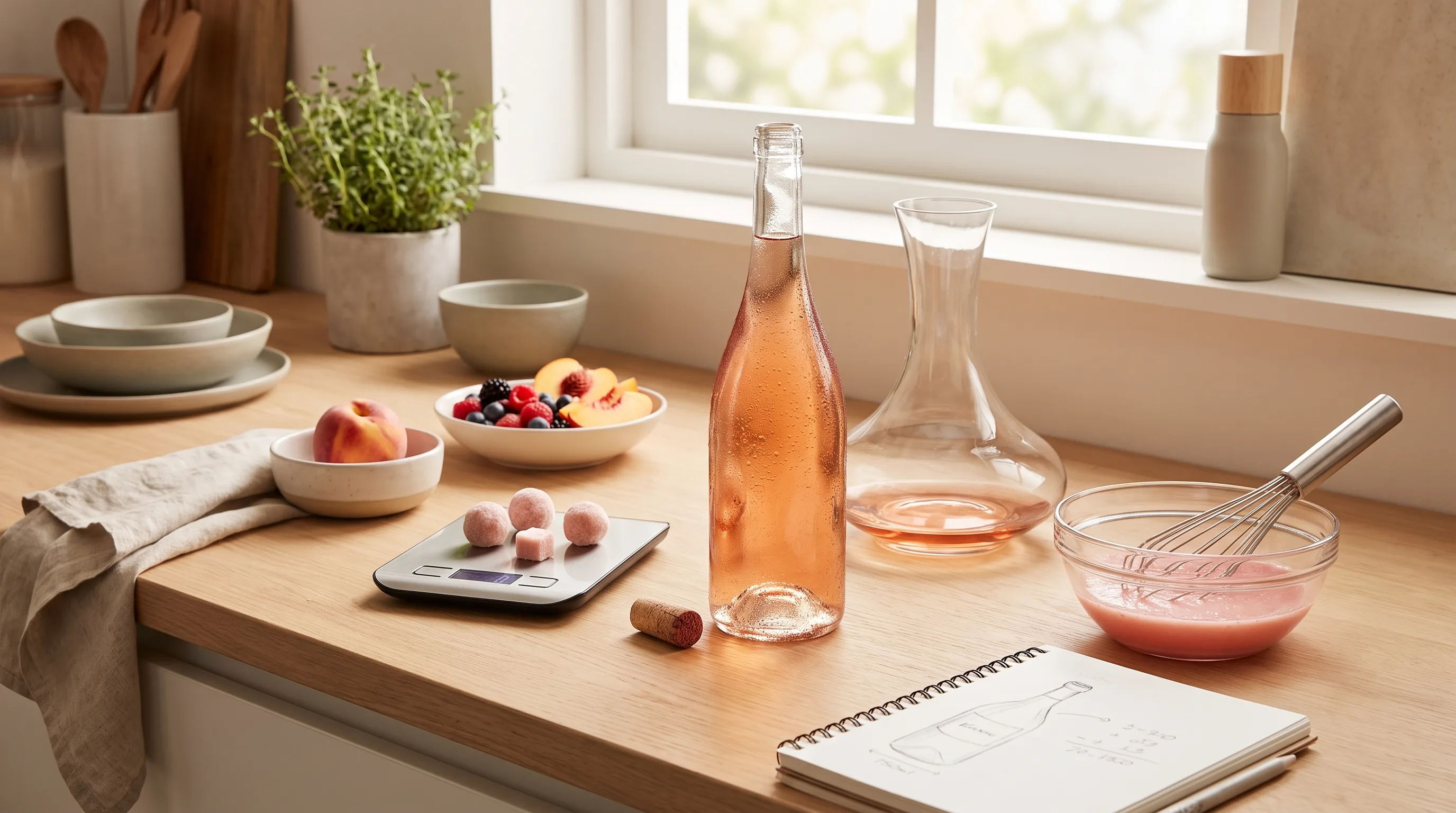 How Many Calories In A 750Ml Bottle Of Rose Wine — measured, not estimated