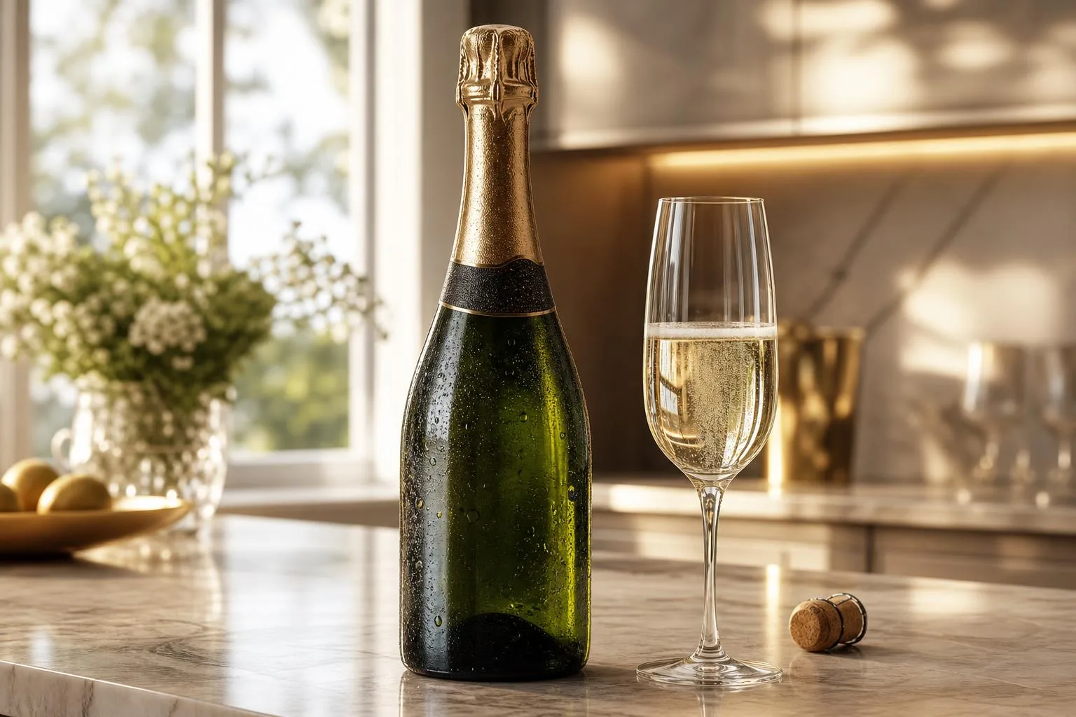 How Many Calories in a Bottle of Champagne