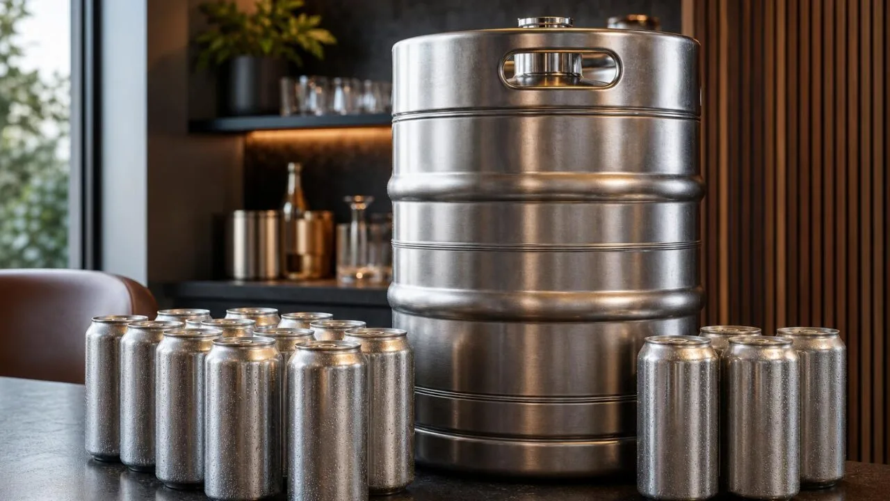 How Many Cans Of Beer In A Keg