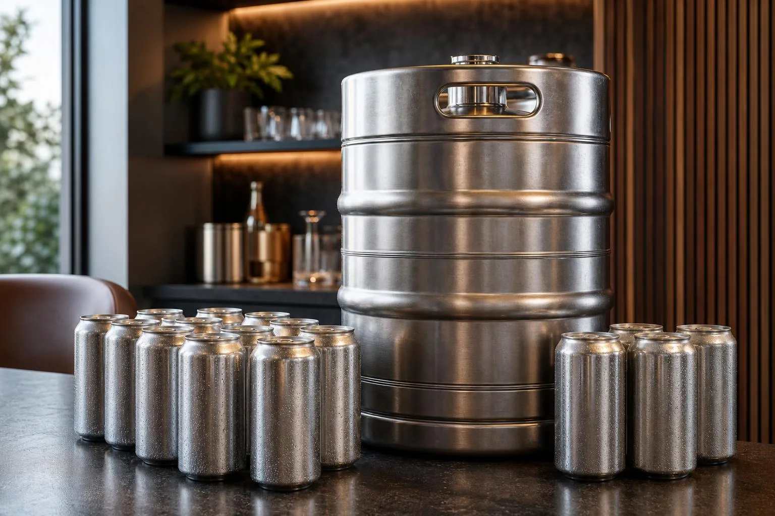 How Many Cans Of Beer In A Keg