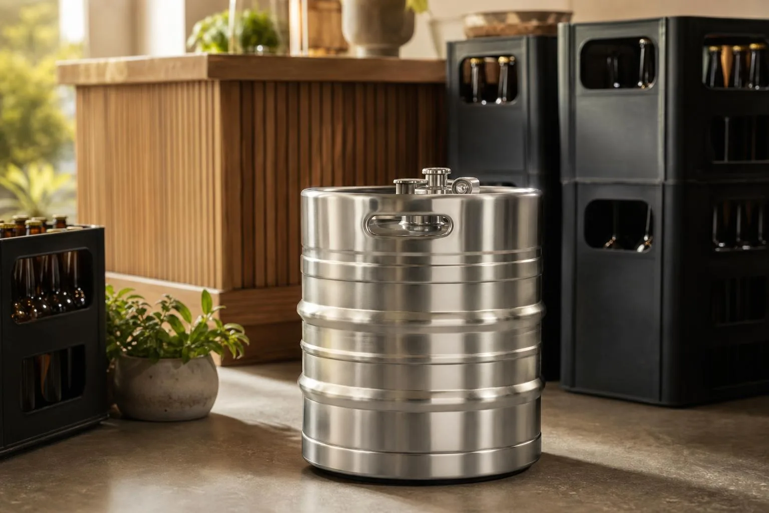 How Many Cases In A Half Keg