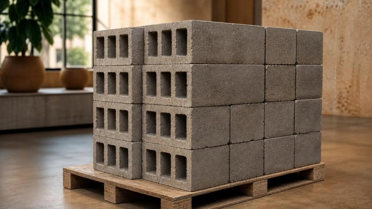 How Many Cinder Blocks On A Pallet